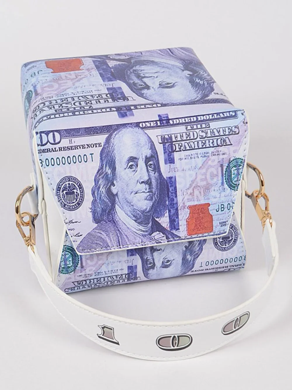 MONEY Take Out $100 Takeout Clutch Purse Takeout Crossbody Bag - Picture 3 of 6